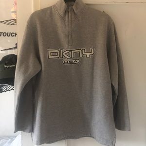 DKNY half zip pullover